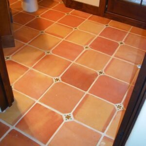 Cue Edges 12x12 inch Natural Terracotta Tiles 001 - Image 1