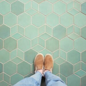 Hexagon and Rhombus Ceramic Mosaic Tiles 001 - Image 3