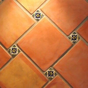 Square Terracotta Tile 8x8 inch 001 - Image 1