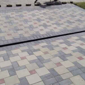 Random Shapes Concrete Outdoor Floor Ramp Otti Tiles 002 - Image 1