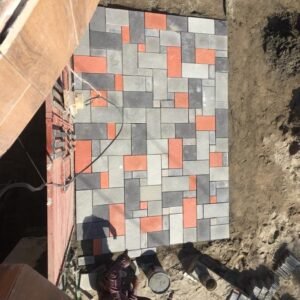 Multi Colors Random Shapes Ramp Outdoor Concrete Floor Otti Tiles 001 - Image 3