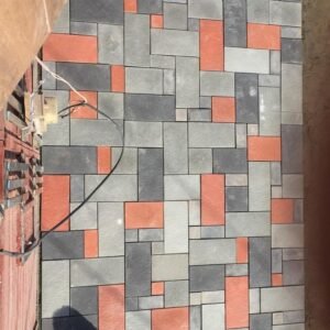 Multi Colors Random Shapes Ramp Outdoor Concrete Floor Otti Tiles 001 - Image 2