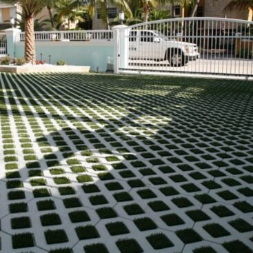 Grass Grid Pavers Tiles 001