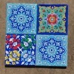 Outdoor use plain multani tiles designs in pakistan
