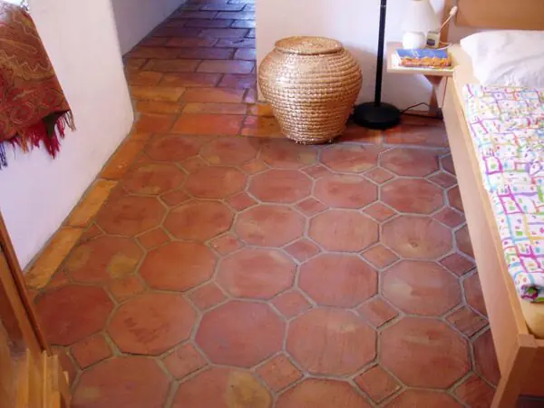 Shape Octagon Terracotta Living Room Floor Tiles in Pakistan