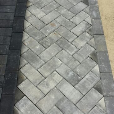 8x4 Grey Paver Tile 001